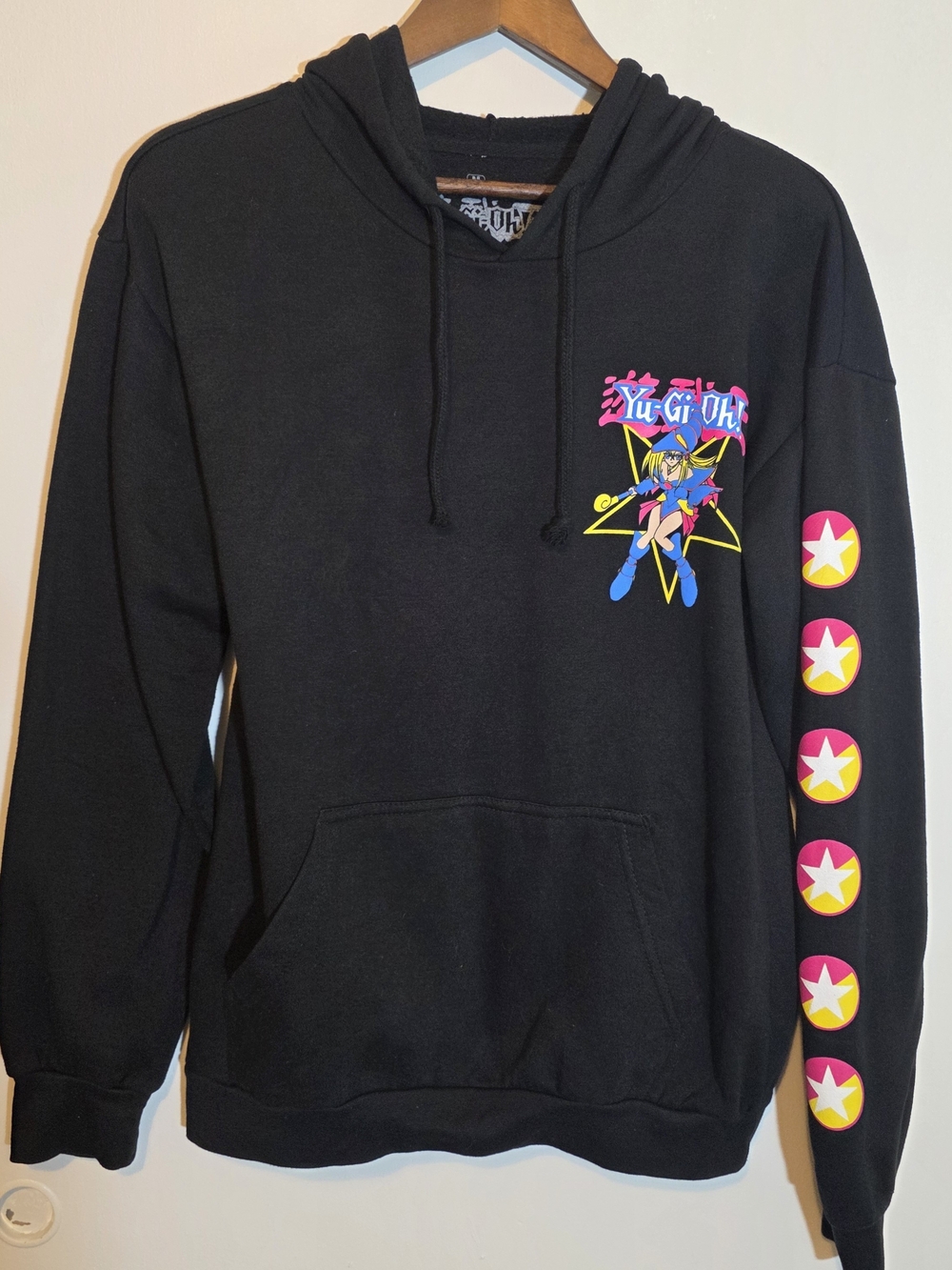 Yu-Gi-Oh! Black Graphic Hoodie Sweater